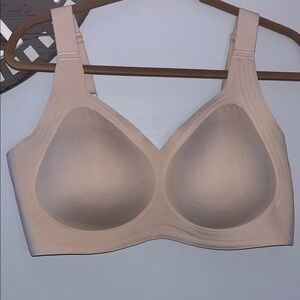 NWT Posefree nude color wire free lightly lined comfortable support bra size 3X